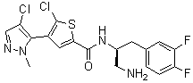 structure of CAS# 1047634-63-8, GSK 2110183