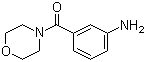 structure of CAS# 104775-65-7, 3-(Morpholin-4-ylcarbonyl)aniline