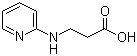 structure of CAS# 104961-64-0, 3-(2-吡啶基氨基)丙酸