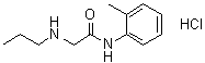 CAS # 1049712-77-7, N-(2-Methylphenyl)-2-(propylamino)-acetamide hydrochloride (1:1)