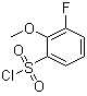 structure of CAS# 1049729-85-2, 3-氟-2-甲氧基苯磺酰氯
