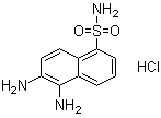 CAS 登录号：1049752-75-1, 5,6-二氨基-1-萘磺酰胺盐酸盐