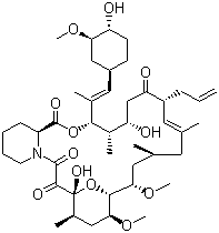 structure of CAS# 104987-11-3, Tacrolimus