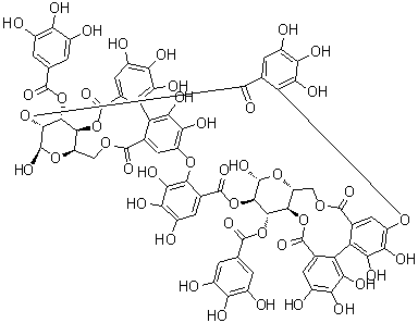 structure of CAS# 104987-36-2, 月见草鞣质 B