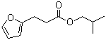 structure of CAS# 105-01-1, 3-(2-呋喃基)丙酸异丁酯