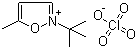 structure of CAS# 10513-45-8, N-叔丁基-5-甲基异恶唑鎓高氯酸盐