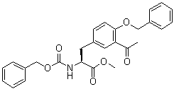 CAS # 105205-69-4, 3-Acetyl-N-[(phenylmethoxy)carbonyl]-O-(phenylmethyl)-L-tyrosine methyl ester