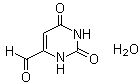 structure of CAS# 1052405-08-9, 1,2,3,6-四氢-2,6-二氧代-4-嘧啶甲醛一水合物