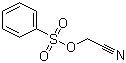 structure of CAS# 10531-13-2, 氰甲基苯磺酸酯