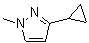 CAS # 1053163-67-9, 3-Cyclopropyl-1-methyl-1H-pyrazole