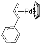 structure of CAS# 105333-10-6, (2,4-Cyclopentadien-1-yl)(phenyl-2-propenyl)-palladium