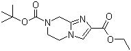 structure of CAS# 1053656-22-6, 5,6-Dihydroimidazo[1,2-a]pyrazine-2,7(8H)-dicarboxylic acid 7-tert-butyl 2-ethyl ester