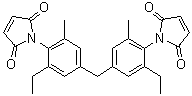 structure of CAS# 105391-33-1, 双(3-甲基-5-乙基-4-马来酰亚胺基苯基)甲烷