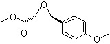 structure of CAS# 105560-93-8, (2R,3S)-3-(4-甲氧基苯基)环氧乙烷-2-甲酸甲酯