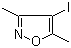 structure of CAS# 10557-85-4, 3,5-二甲基-4-碘基异恶唑