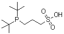 structure of CAS# 1055888-89-5, 3-[二叔丁基膦基]-1-丙烷磺酸