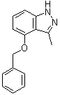 structure of CAS# 1056265-33-8, 3-甲基-4-(苯基甲氧基)-1H-吲唑