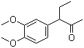 CAS # 105638-31-1, 3-(3,4-Dimethoxyphenyl)pentane-2-one
