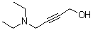 structure of CAS# 10575-25-4, 4-(Diethylamino)-2-butyn-1-ol
