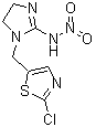 CAS # 105843-36-5, Imidaclothiz, 1-[(2-Chloro-5-thiazolyl)methyl]-4,5-dihydro-N-nitro-1H-imidazol-2-amine