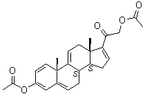CAS # 1058744-83-4, 3,21-Bis(acetyloxy)-pregna-1,3,5,9(11),16-pentaen-20-one