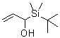structure of CAS# 105875-75-0, 1-[(叔丁基)二甲基硅烷基]-2-丙烯-1-醇