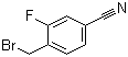structure of CAS# 105942-09-4, 4-氰基-2-氟苄溴