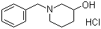 structure of CAS# 105973-51-1, 1-苄基-3-羟基哌啶盐酸盐