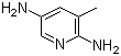 structure of CAS# 106070-58-0, 2,5-二氨基-3-甲基吡啶