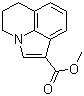 structure of CAS# 106202-39-5, 5,6-二氢-4H-吡咯并[3,2,1-ij]喹啉-1-甲酸甲酯