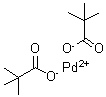 structure of CAS# 106224-36-6, 二特戊酸钯
