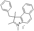 CAS # 1062534-93-3, 1,2,3-Trimethyl-1-(phenylmethyl)-1H-benz[e]indolium iodide