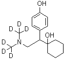 structure of CAS# 1062605-69-9, 4-[2-[二(三氘甲基)氨基]-1-(1-羟基环己基)乙基]苯酚