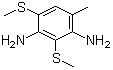 structure of CAS# 106264-79-3, 2,4-二氨基-3,5-二甲硫基甲苯