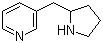 structure of CAS# 106366-28-3, 3-(2-吡咯烷甲基)吡啶