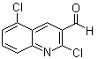 structure of CAS# 1064137-50-3, 2,5-二氯喹啉-3-甲醛