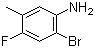 structure of CAS# 1065076-39-2, 2-溴-4-氟-5-甲基苯胺