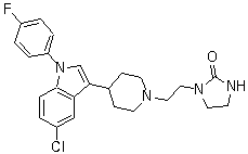 CAS 登录号：106516-24-9, 舍吲哚