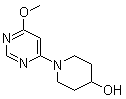 structure of CAS# 1065484-27-6, 1-(6-Methoxy-4-pyrimidinyl)-4-piperidinol