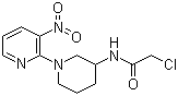 CAS # 1065484-48-1, 2-Chloro-N-[1-(3-nitro-2-pyridinyl)-3-piperidinyl]acetamide