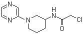 CAS 登录号：1065484-53-8, 2-氯-N-[1-(2-吡嗪基)-3-哌啶基]乙酰胺