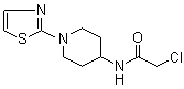 CAS 登录号：1065484-54-9, 2-氯-N-[1-(2-噻唑基)-4-哌啶基]乙酰胺