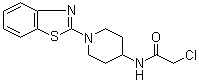 CAS 登录号：1065484-56-1, N-[1-(2-苯并噻唑基)-4-哌啶基]-2-氯乙酰胺