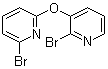 structure of CAS# 1065484-65-2, 2-溴-3-[(6-溴-2-吡啶基)氧基]吡啶