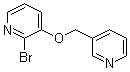 structure of CAS# 1065484-76-5, 2-溴-3-(3-吡啶基甲氧基)吡啶