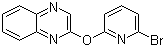 CAS # 1065484-83-4, 2-[(6-Bromo-2-pyridinyl)oxy]quinoxaline