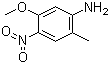 structure of CAS# 106579-00-4, 5-甲氧基-2-甲基-4-硝基苯胺