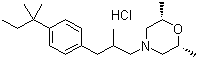 CAS 登录号：106614-68-0, 盐酸阿莫洛芬, (+/-)-cis-2,6-二甲基-4-[2-甲基-3-(4-叔戊基苯基)丙基]吗啉盐酸盐
