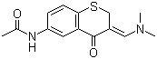 CAS # 106635-54-5, N-[3-[(Dimethylamino)methylene]-3,4-dihydro-4-oxo-2H-1-benzothiopyran-6-yl]acetamide