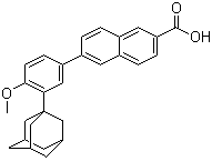 structure of CAS# 106685-40-9, 阿达帕林